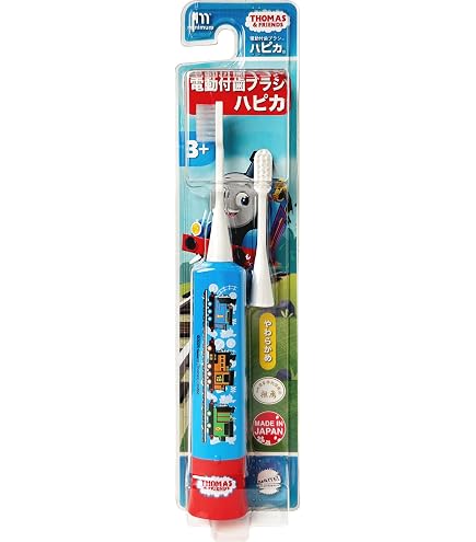 Amazon.co.jp: 電動付歯ブラシ こどもハピカ ブルー : ドラッグストア